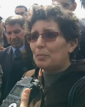 Khadija Riyadi, President of Morocco’s human rights group AMDH