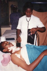 M'bororo torture victim, October 2002