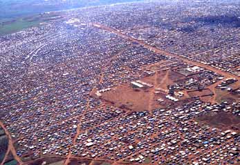 Tanzanian camp in mid-1990s
